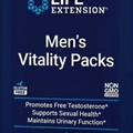 MEN'S VITALITY PACKS PROSTATE SEXUAL HEALTH 30 PACKETS LIFE EXTENSION