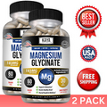 (2 Pack) Magnesium Glycinate RLS Sleep Aid, Anti Cramp, Joint & Bone Support