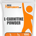 BULKSUPPLEMENTS.COM L-Carnitine Powder - Carnitine Supplement, L Carnitine 1000mg, Carnitine Powder - Amino Acids Supplement, Energy Support - Gluten Free, 1g per Serving, 1kg (2.2 lbs)