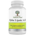 Simply Nature's Pure Alpha Lipoic Acid 600mg 120 Veggie Capsules