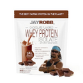 JAYROBB Whey Isolate Protein Powder, Low Carb, Keto, Vegetarian, Gluten Free, Lactose Free, No Sugar Added, No Fat, No Soy, Nothing Artificial, Non-GMO, Best-Tasting, 75 Servings (80 oz, Chocolate)