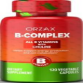 ORZAX Vitamin B Complex, B Vitamins with Choline & Inositol 10/24