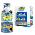(24 Pack) Vitamin Energy® Hydration+ Blue Rasp. Energy Shots, Clinically Proven