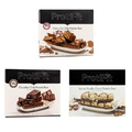 PROTIFIT - Low Calorie Bar 3 Pack, Chocolate VLC Bundle: Choc-A-Lot Chip, Chocolate Crisp, Remix Vanilla-Choco, 7 Servings Per Box, (3 Pack)