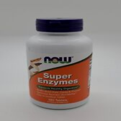NOW Foods Super Enzymes Tablets - 180 Count