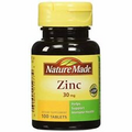 nature made zinc tabs - 30 mg - 100 ct