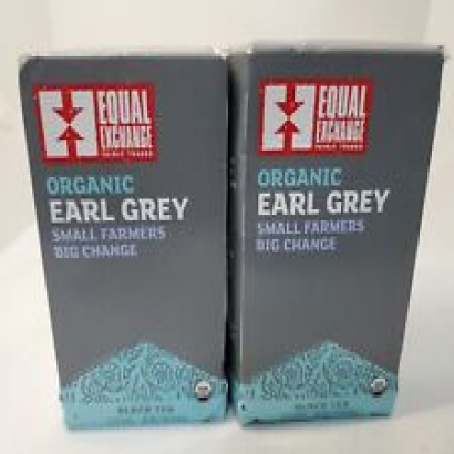 Equal Exchange Organic Small Farmers Big Change Black Tea Earl Grey 20 Tea(2pack