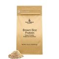 PURE ORIGINAL INGREDIENTS Brown Rice Vegan Protein Powder (1 lb) Sprouted Brown Rice, Gluten Free, Shakes & Smoothies