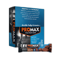 Promax Protein Bar, Double Fudge Brownie, 20g High Protein, Gluten Free, 12 Count