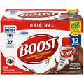 BOOST Original Ready to Drink Nutritional Drink, Rich Chocolate Nutritional 12 -