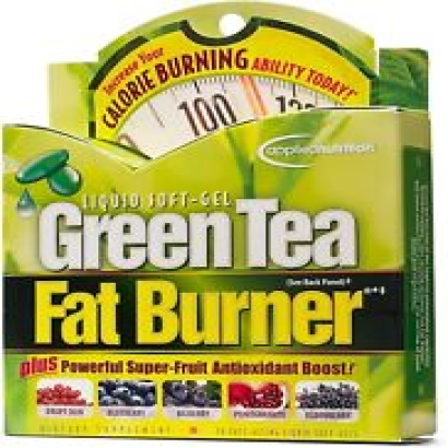 Applied Nutrition Weight Loss Supplements Green Tea Fat Burner Softgel 30ct