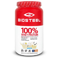 BIOSTEEL 100% Whey Protein Powder Supplement, rBGH Hormone Free and Non-GMO Post Workout Formula, Vanilla, 25 Servings