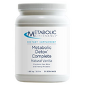 Metabolic Maintenance Metabolic Detox Complete - Vanilla Shake - Plant + Pea Protein Powder for Full Body Detox Cleanse + Gut Health - 20g of Non-GMO Plant Protein (2.3 lbs / 30 Servings)