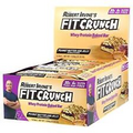 FITCRUNCH Whey Protein Baked Bar, Peanut Butter and Jelly, 12 Bars, 3.10 oz (...
