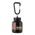 1PC Whey Protein Powder Container Funnel Key Chain for Portable Protein Keychain