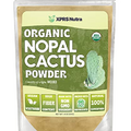XPRS Nutra Organic Nopal Cactus Powder - Prickly Pear Supplement Nopal Powder from Mexico - High in Dietary Fiber, Calcium and Vitamin C - Nopal Powder Superfood for Digestion (4 Ounce (Pack of 1))