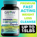 Colon Cleanser Detox for Weight Loss. 15 Day Fast-Acting Extra-Strength Cleanse