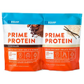 Equip Foods Chocolate Prime Protein Powder - Vanilla & Chocolate - Grass-Fed Isolate Beef Protein Powder - Paleo and Gluten Free Protein Powder - Helps Build and Repair Tissue, Gluten Free