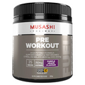 MUSASHI PRE WORKOUT 225g Purple Grape Preworkout Energy & Performance Gym