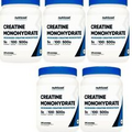 Nutricost Pure Creatine Monohydrate 5X500Gram Powder