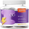 Iron Gummies, Iron Gummies Supplement w/Vitamin C for Adults 10mg Exp:08/24