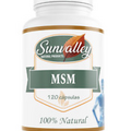 MSM Sunvalley Supplements 120 caps. We have a gift for you .