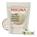 Mikuna Vegan Protein Powder (Vanilla, 15 Servings) - Plant Based Chocho Superfood Protein - Dairy Free Protein Powder Packed with Vitamins, Minerals & Fiber - Gluten, Keto & Lectin-Free