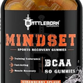 Battle Born Supplements Mindset Dietary Supplement Gummies for Energy and Performance | Naturally Flavored |Vegan and Gluten Free | Multi-Vitamins (BCAA - Amino Acids)
