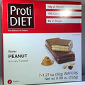 Being Well Essentials Protein Wafer Bars - 10g Protein - Box of 7 bars - 180-190 Calories - 7-11g Net Carbs (Peanut)