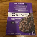 NEW Box of Quest Nutrition Protein Bar Double Chocolate Chunk 12 Bars