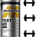 MuscleTech Test HD Elite Testosterone Booster for Men 120 Capsules EXP: 07/2025