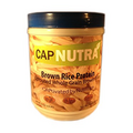 CAP Nutra Rice Protein Powder, 8 oz Canister, Non-GMO, Gluten-Free, Non-Dairy, Keto, Vegan