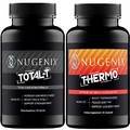 Nugenix Total-T - Free and Total Testosterone for Men Thermo - Thermogenic Fat Burner Bundle
