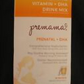 Premama Prenatal Vitamin + DHA Drink Mix 28 Packets 3.7 Oz Natural Citrus #