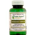 Green Organic Berberine 90 Vegan Non-GMO Capsule for Control Blood Sugar levels.