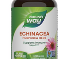 Nature's Way Echinacea Purpurea Herb, Immune Support*, 1,200 mg per serving, 180 Capsules