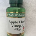 Apple Cider Vinegar 480 Mg Energy Level Metabolism Weight Loss Support, 200 Tabs