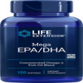 Life Extension MEGA EPA DHA 120 SOFTGELS