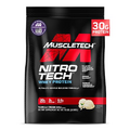 Muscletech Whey Protein Powder (Vanilla Cream, 10 Pound) - Nitro-Tech Muscle Building Formula with Whey Protein Isolate & Peptides - 30g of Protein, 3g of Creatine & 6.6g of BCAA