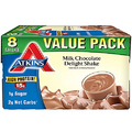 Atkins Milk Delight Protein-Rich Shake, Chocolate 88 Fl Oz (Pack of 8)