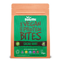 BodyMe Organic Vegan Protein Bites | Raw Cacao Mint | 1.1lb 500g | 100 Bites | with 3 Plant Proteins
