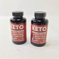 TruuBurn Keto BHB Ketones 2 Bottles Package 60 Day 120 Capsules Diet Supplement