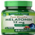 Natures Truth Fast Dissolve Melatonin 12mg 60 Tablets