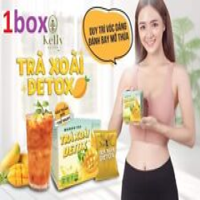 1x Mango tea for weight loss. Mango Kelly Detox Herbal Tea - Natural Weight Loss