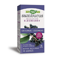 Nature's Way Sambucus Elderberry with Vitamin C Lozenges, Immune Support*, 30 Count