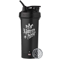 BlenderBottle Marvel Classic V2 Shaker Bottle Perfect for Protein Shakes and Pre Workout, 28-Ounce, Warrior King