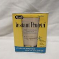 Vintage NOS Rexall Instant Protein Concentrate 8 oz. Cardboard With Metal Ends
