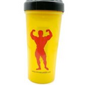Universal Nutrition Universal 77 series Shaker Cup, yellow 25 ounces NEW