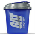 GAT SPORT SHAKER CUP Protein/Supplement/Blender/Mixer Cup BLUE 24oz