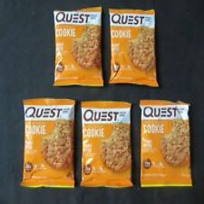 (5) Quest Soft & Chewy Protein Cookie Peanut Butter 15 g Protein 2.04 Oz Each ^3
